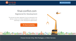 Desktop Screenshot of final-conflict.com
